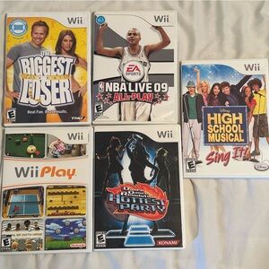 Assorted Wii Games